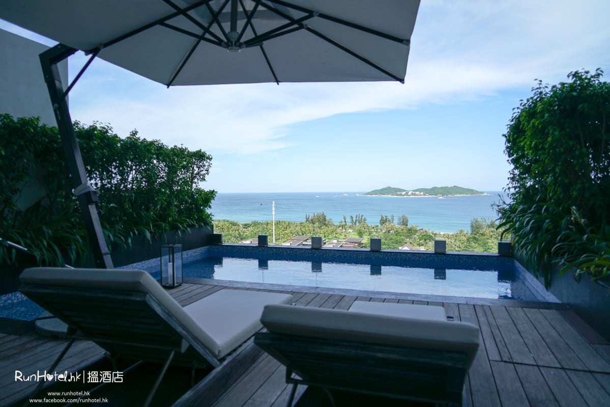 Rosewood sanya ocean view pool room