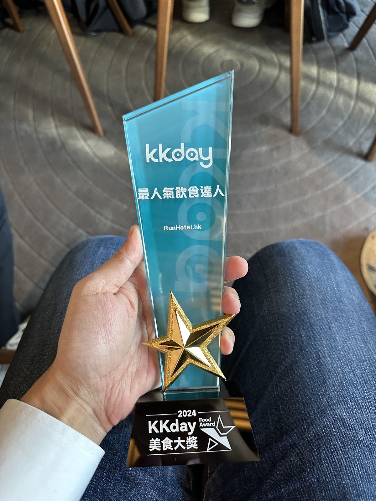 「最人氣飲食達人獎」