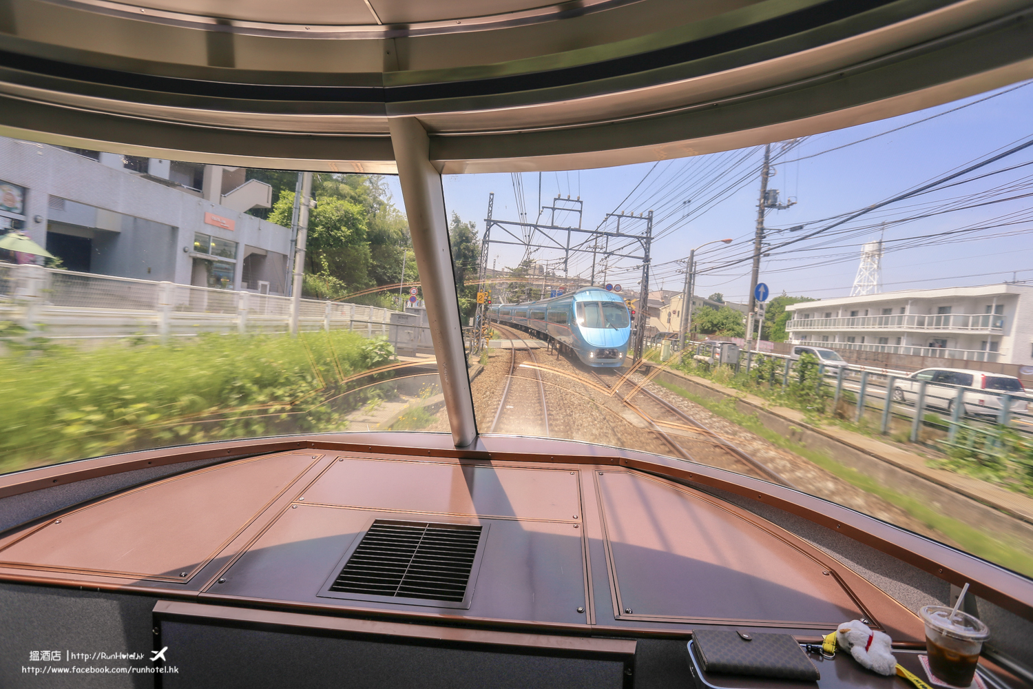 小田急浪漫特快列車展望席 (1)