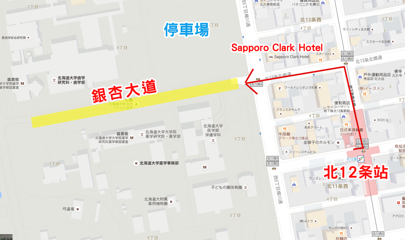 銀杏大道-Google-地圖