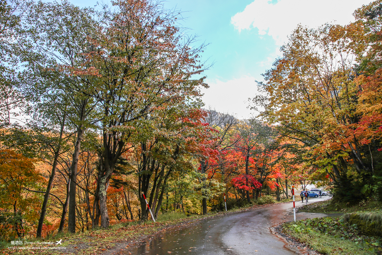 層雲峽紅葉谷紅葉