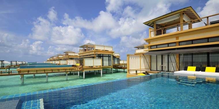 Sunset-InOcean-Pool-Villa-Angsana-Velavaru-Resort