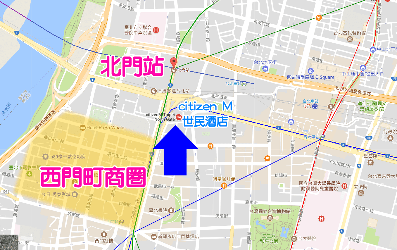 北門站