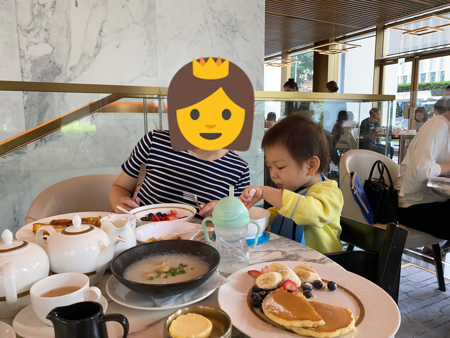 Murray Hotel kid breakfast 小童早餐