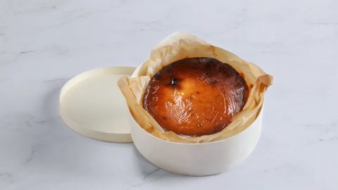 Tahitian Vanilla Basque Cheesecake