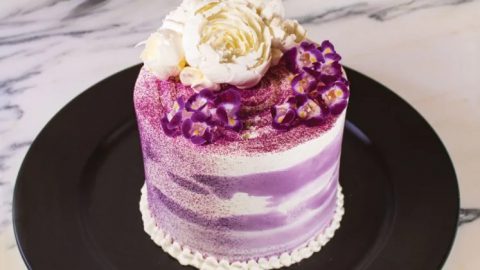 紫薯忌廉蛋糕