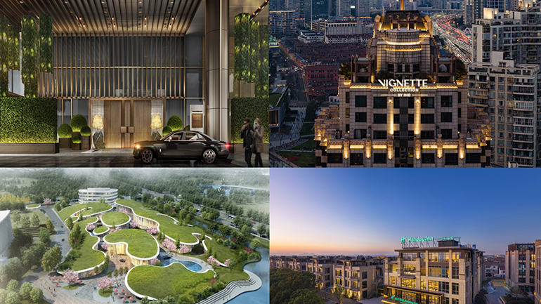 台北洲際酒店、上海市中心THE ONE Vignette Collection酒店