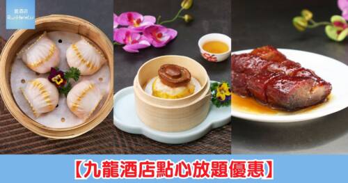 【九龍酒店點心放題優惠】四人同行人均只需 HK$216 起， 限時接近 6 折
